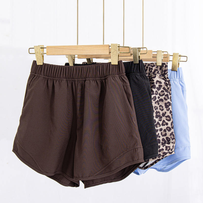 Women's lightweight high-waisted elastic waist slimming shorts, thin single-layer non-transparent cycling shorts, running shorts, yoga pants Women's lightweight high-waisted elastic waist slimming shorts, thin single-layer non-transparent cycling shorts, running shorts, yoga pants