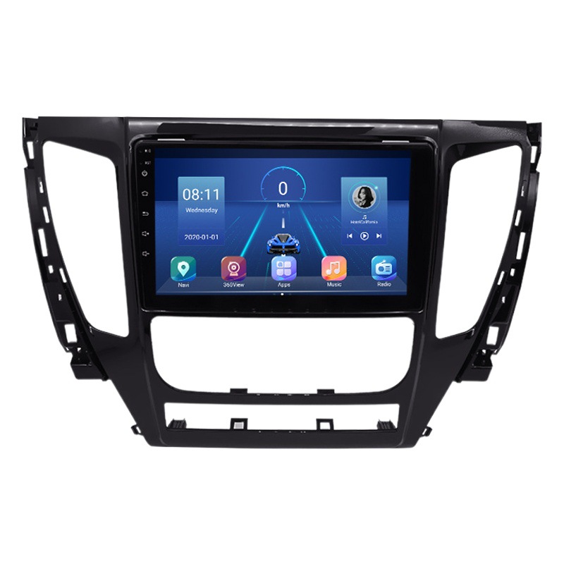 Para Mitsubishi 18 Pajero Android reproductor de navegación MP5 Radio 4 + 64 incorporado Carplay