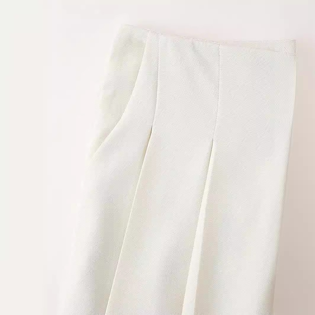 Damenbekleidung 2024 Sommer neuer Stil lockere Faltenhosen_voghion.com