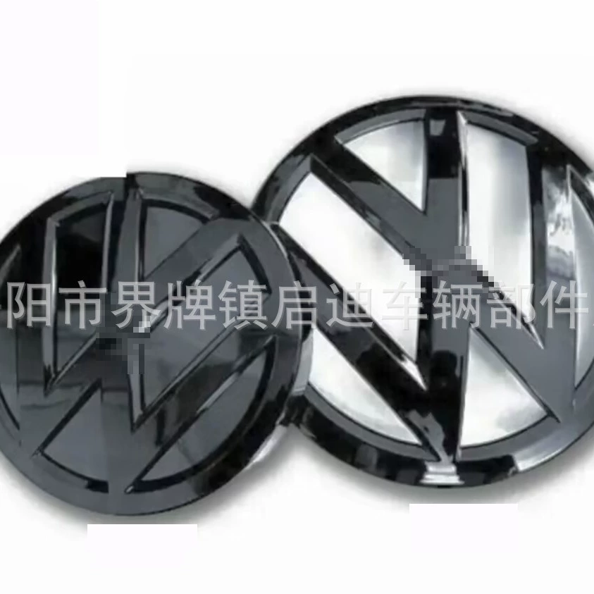 Подходит для Volkswagen Golf 7/Golf 7.5/Golf 6/Golf 5, модифицированный черный логотип автомобиля, центральная сетка с логотипом