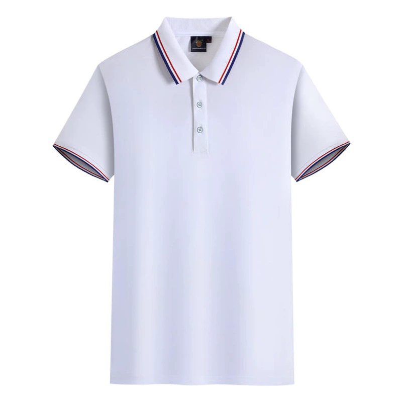 Рабочая одежда поло на заказ футболка рекламная культурная рубашка с лацканами мужская с коротким рукавом групповая корпоративная рабочая одежда вышивка логотипа