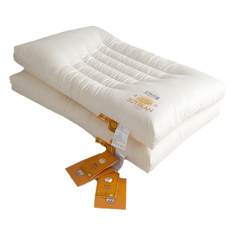 Nuevos productos genuinos Clase A Li Guanqi fibra de soja ancho y bajo almohada algodón hogar niños Estudiante Adulto almohada núcleo