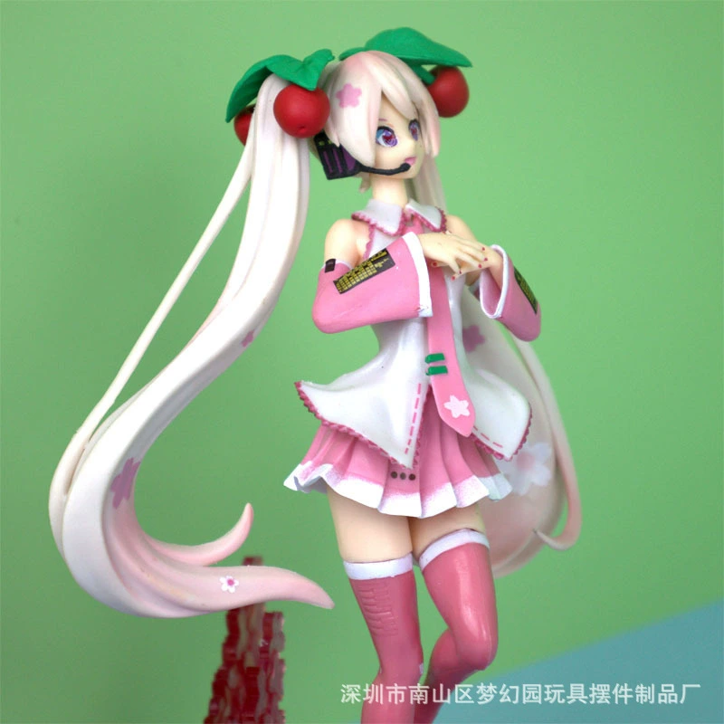 Двухмерная аниме-фигура Хацунэ Мику, Sakura, принцесса Хацунэ, настольная подарочная модель украшение