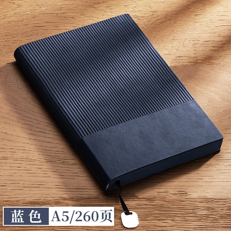 Simple de tres piezas A5 cuaderno de negocios al por mayor Bloc de notas caja de regalo cuaderno diario de oficina en stock al por mayor