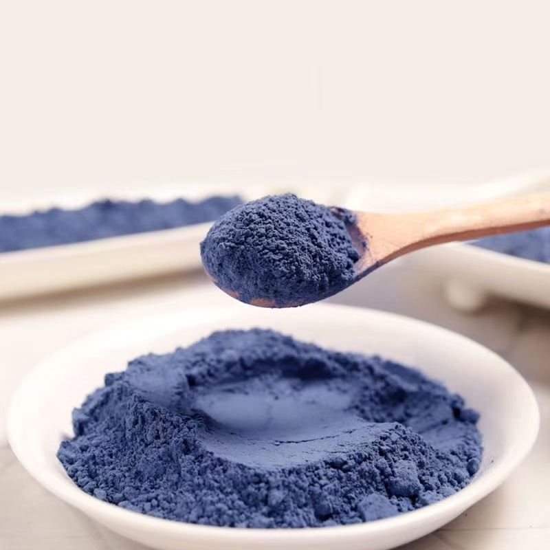 Butterfly Pea Flower Powder Lan Hu Die 500g Fine Ground Blue Tisane Ingredient specifications
