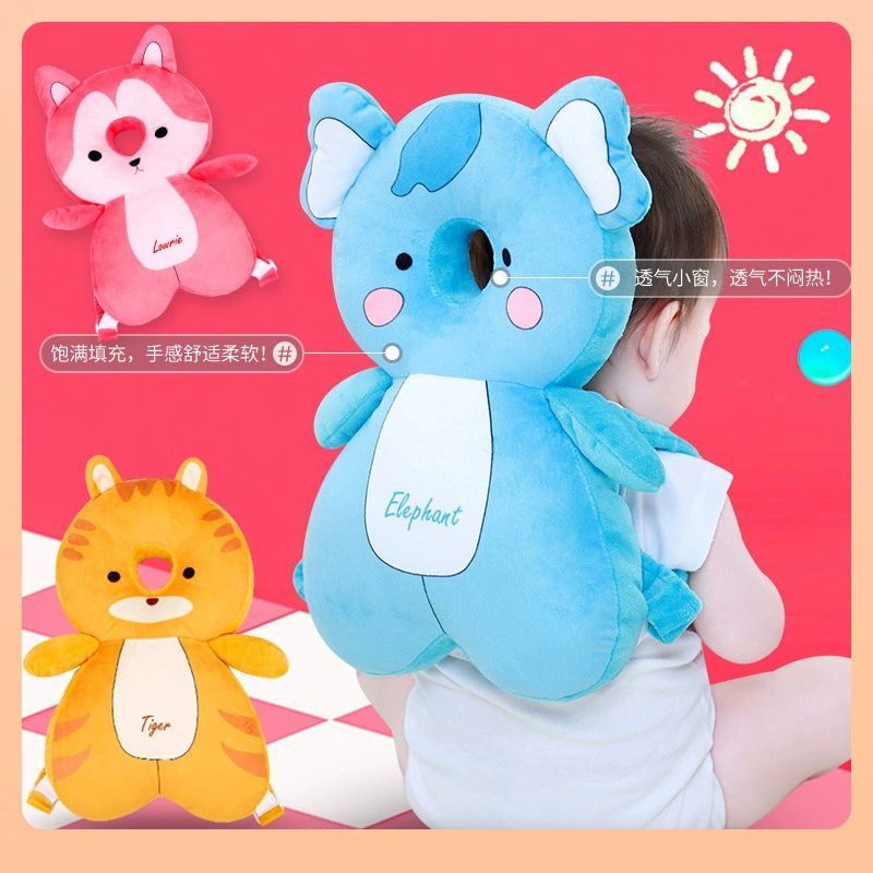 Winter children's protective headrest for early age, fall protection, head protection, teaches to walk, collision protection