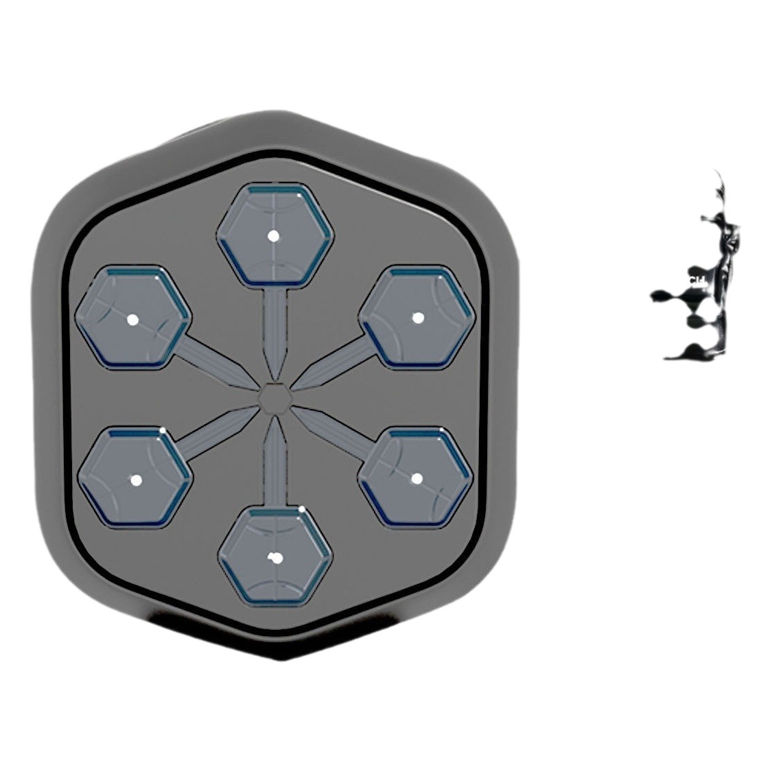 Onepunch (segunda generación) marca oficial máquina de boxeo de música inteligente equipo de entrenamiento de fitness profesional objetivo de pared de boxeo