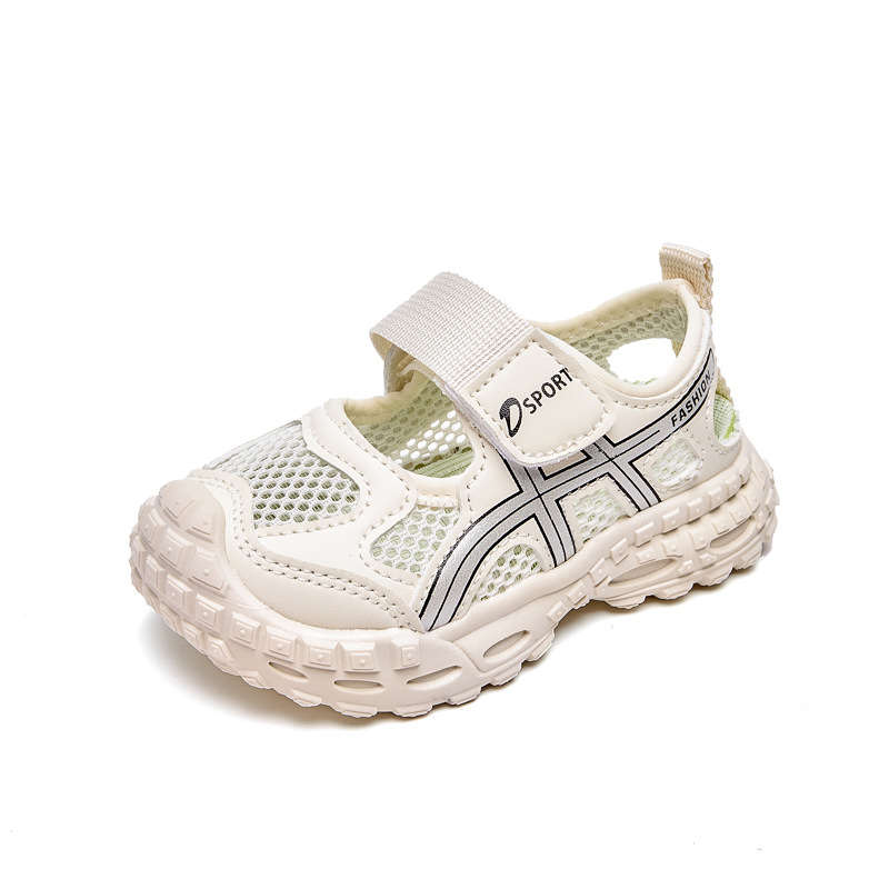 2026 sandalias de verano para niños respirables coreanos zapatos casuales de malla zapatos de playa zapatos deportivos en stock al por mayor image 5