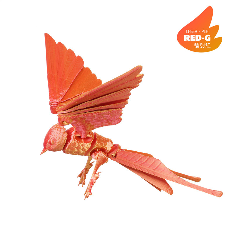 제비 레이저 빨간색 날개 펼쳐진 28.5cm