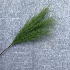 仿真马尾松 园艺绿植造景3叉华山松婚庆厂家家居装饰插花松针批发