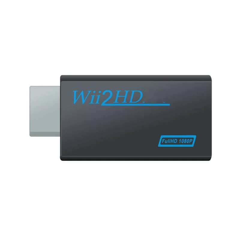Конвертер Wii в HDMI, интерфейс консолей игры Wii2HDMI, сигнал HD с Wii на HDMI