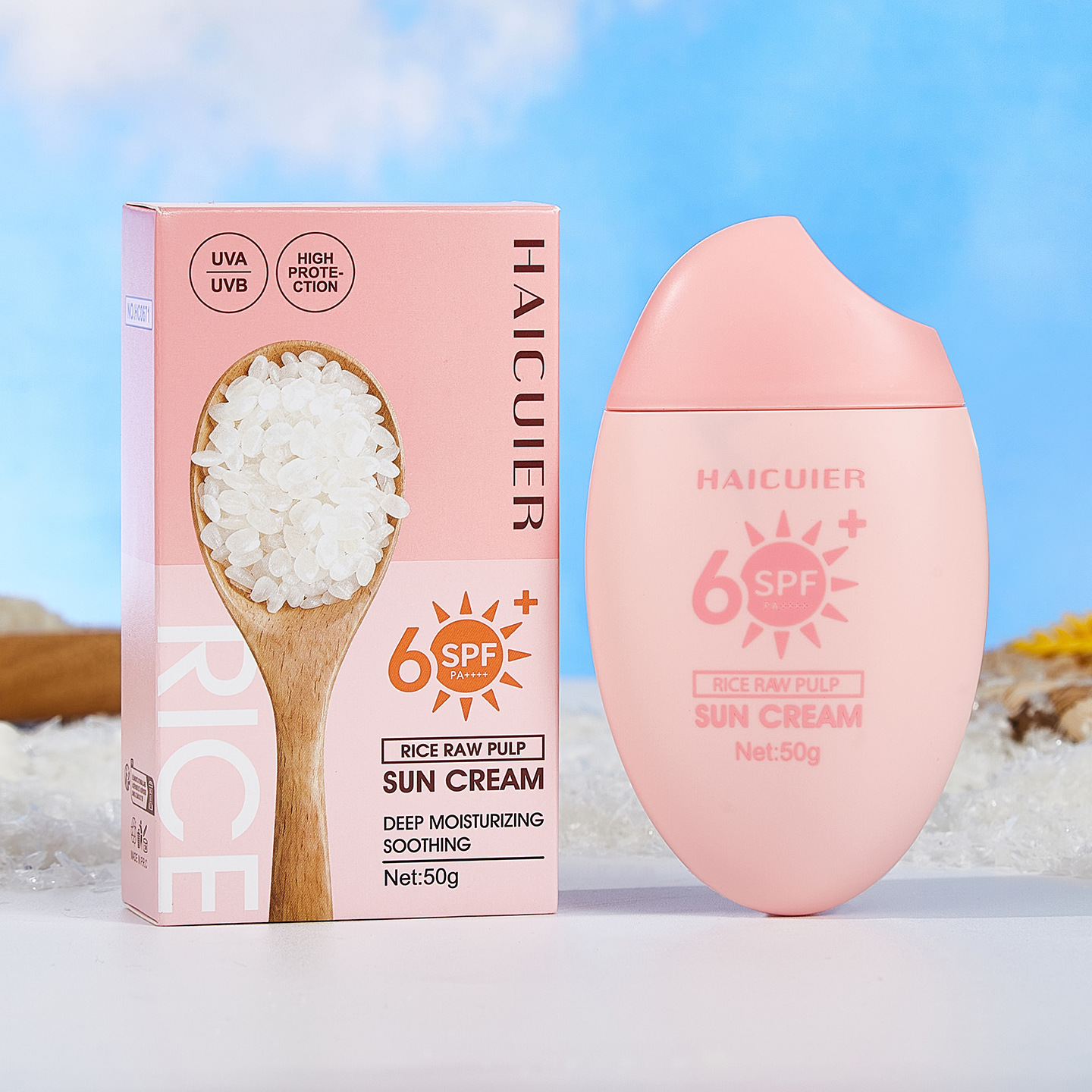 Transfronterizos spot verano protector solar hidratante impermeable UV protector solar SPF50 + PA + + + image 7