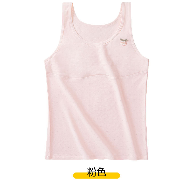 Ropa interior para niñas, algodón puro, ropa interior para niños de 8 a 12 años, período de desarrollo, escuela primaria, niña de 6 a 12 años, chaleco para niñas