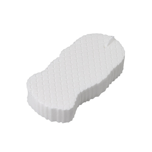 Baby sponge bath rub fish scale pattern three-dimensional bath does not hurt the skin baby painless bath artifact bath sponge