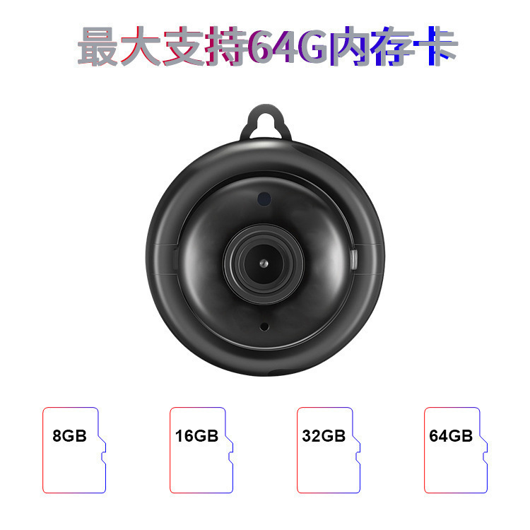 Factory Wholesale Card Machine Hook Camera Wireless Surveillance Camera Home Security Wifi Hd Camera