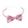 Children's elastic headband, hair accessory suitable for photo sessions with bow for princess, suitable for import, European style