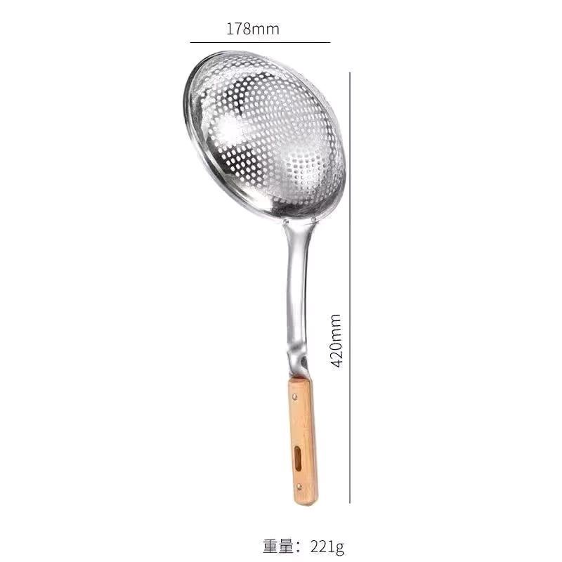304 나무 손잡이 강판 소쿠리 18cm 기사
