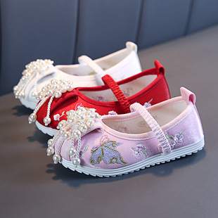 Ханьфу, детская ретро обувь, подходит для подростков, китайский стиль