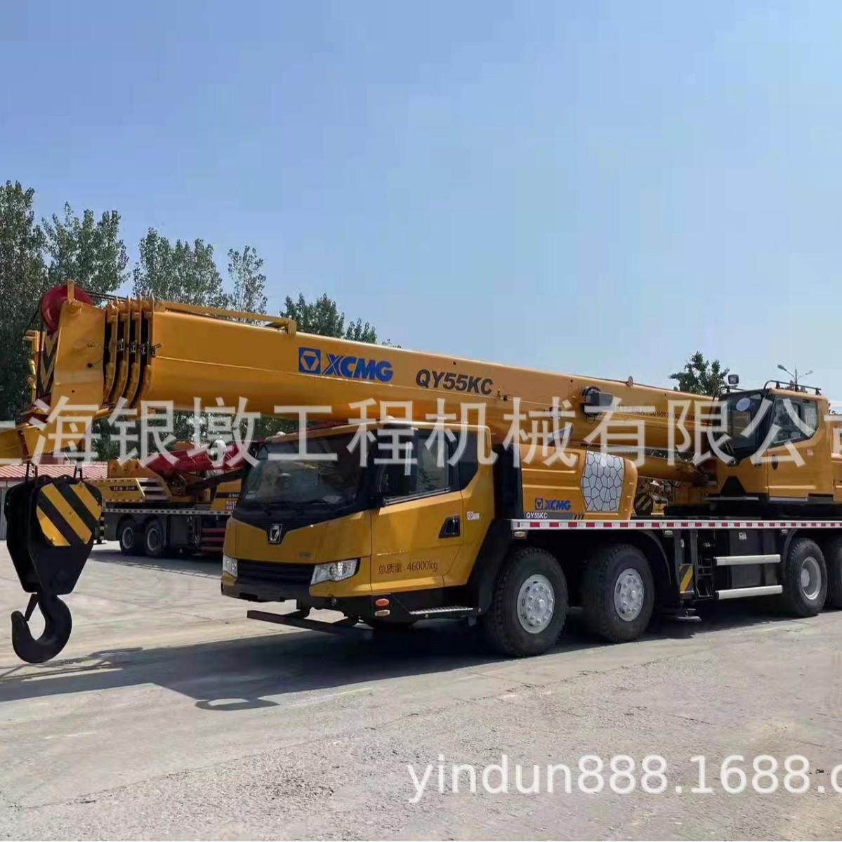 徐工50吨55吨汽车吊 二手QY55K起重机XCMG吊装租赁出售