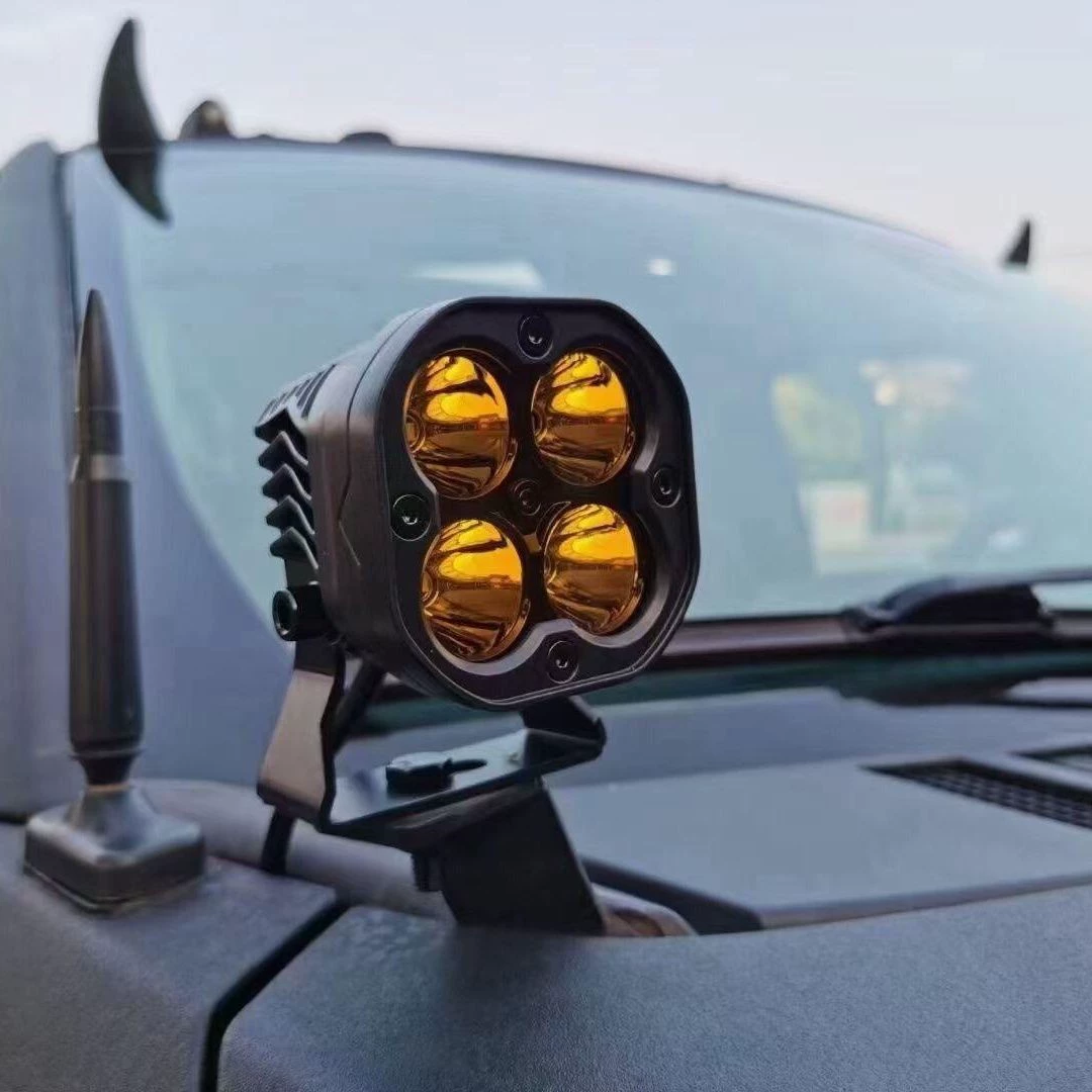 Трансграничный мотоцикл прожекателей светодиодные огни клевер 40 Вт прожектофар автомобиля светодиодные огни крыша светодиодные огни X20