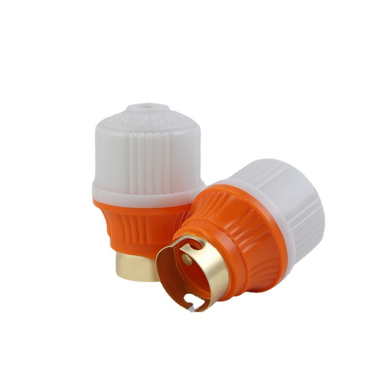 B22 bayonet lamp holder card type full tooth lamp holder lamp decoration two-color lamp accessories full tooth lamp holder card type bulb
