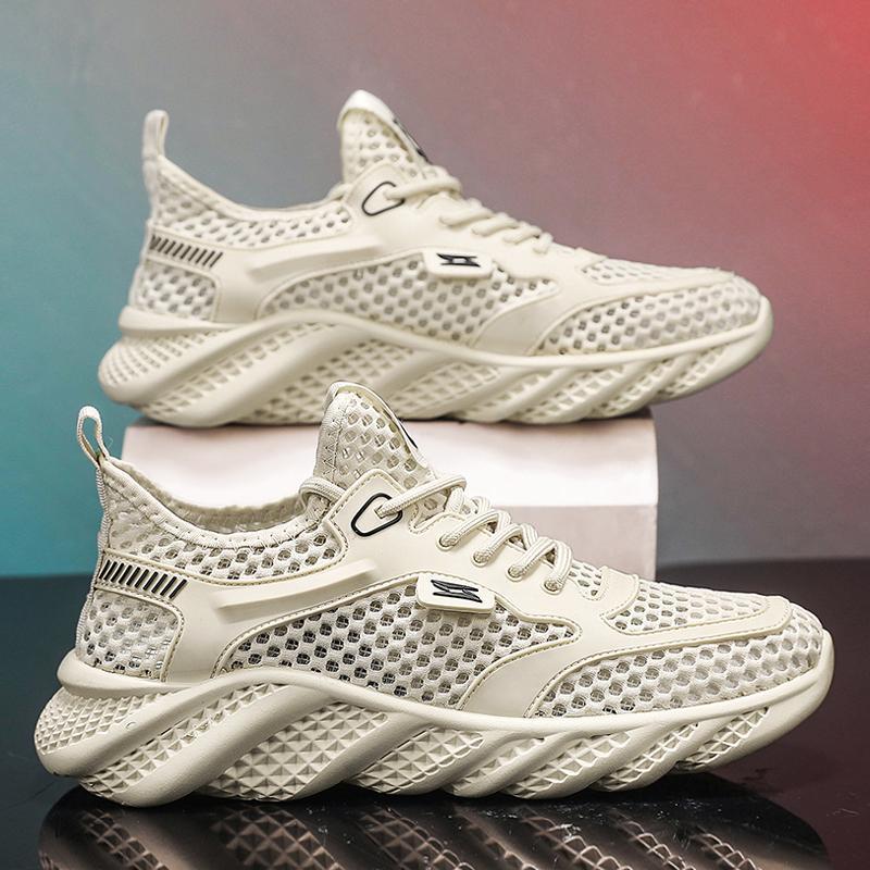 Comercio exterior transfronterizo talla grande 45 46 zapatos de río arriba zapatos de vadeo zapatos de red grandes de secado rápido zapatos de moda deportiva de malla zapatos de moda para hombres