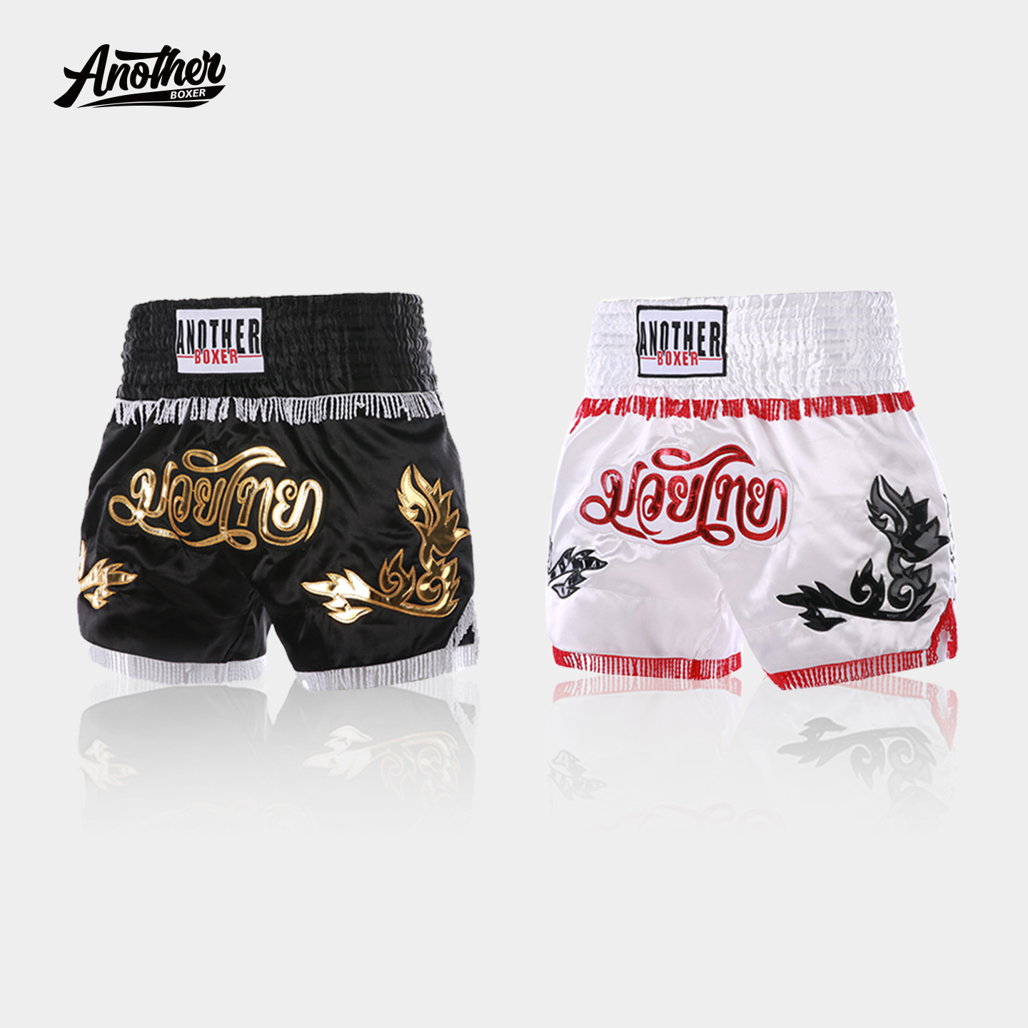 MMA shorts, small fringe design, professional boxing training, Muay Thai pants, for combat sports and Sanda