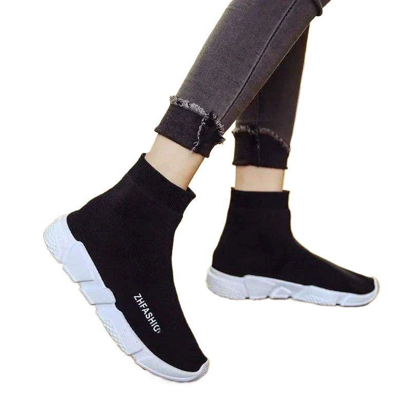 Осенние и зимние носки и туфли, а также бархатная женская обувь, туфли из двух хлопков, женская обувь, женская новая модная повседневная обувь 2025 года, которая не утомляет ноги.