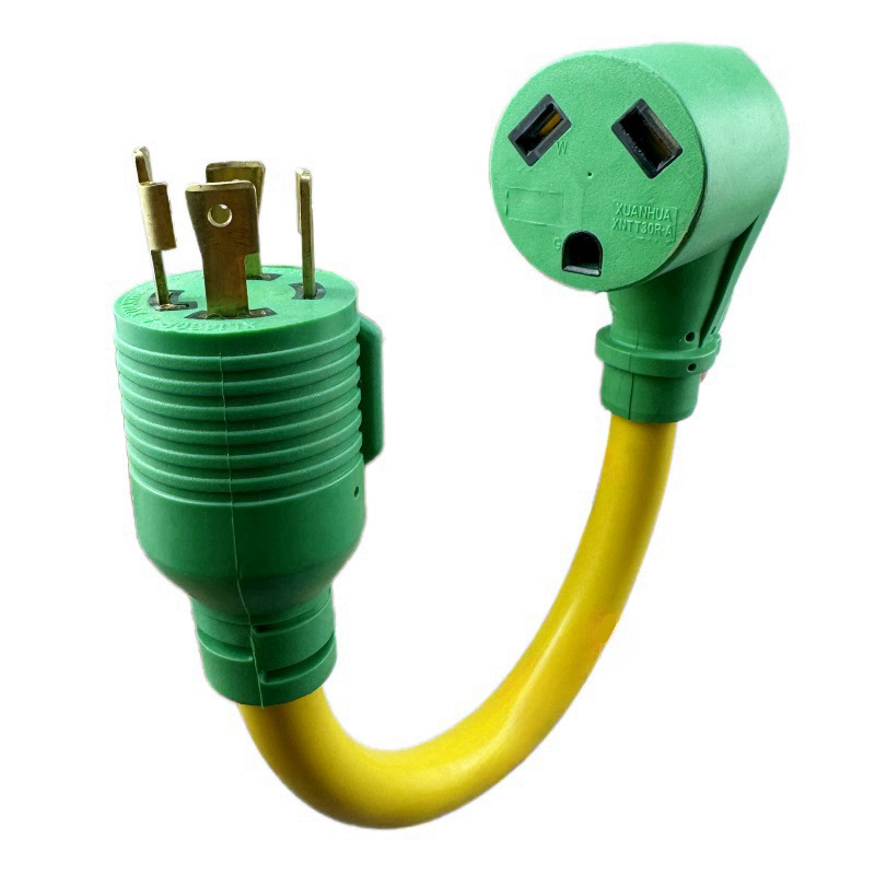 美规发电机适配器线L14-30转TT-30R 发电机传输开关适配器插头