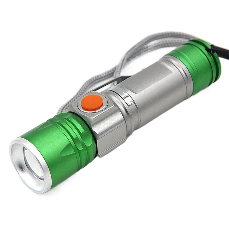 Fábrica al por mayor nuevo 5152 linterna de luz fuerte Q5 LED USB recargable mini iluminación del hogar linterna de luz fuerte