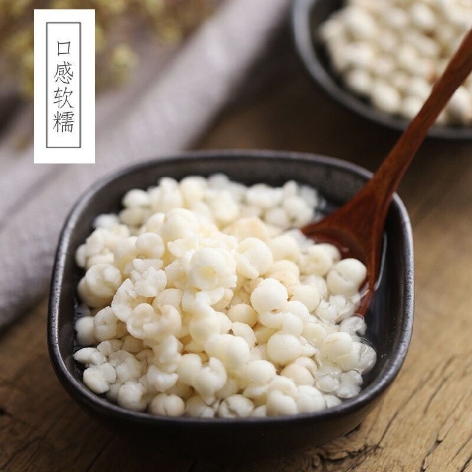 Dried Gorgon Fruit Qian Shi 500g White Euryale Seeds Large Granules Suzhou Edible Fox Nuts quality and texture
