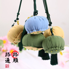 香嚢蓮蓬手作りdiy材料包端午節香包携帯財布刺繍完成品ストラップ車載アクセサリー