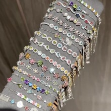 2026�¿��Լ�ֻ����ݸ߼�����������s925������˸�ʯ����Ů��
