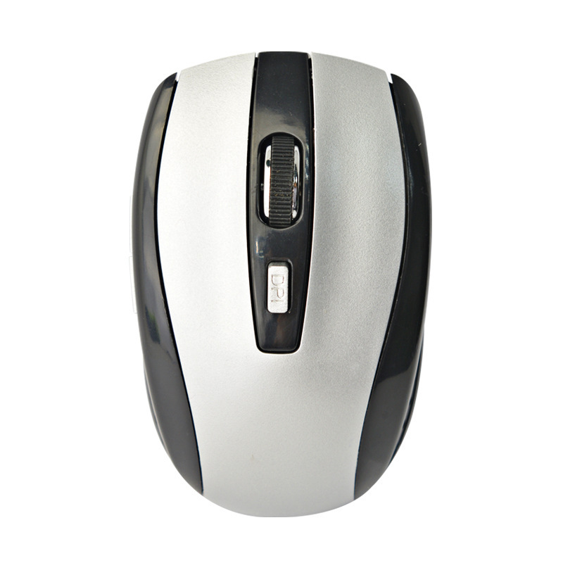 Batería inalámbrica transfronteriza ratón 2,4g Comercio exterior portátil fotoeléctrico ratón fábrica suministro al por mayor accesorios de computadora