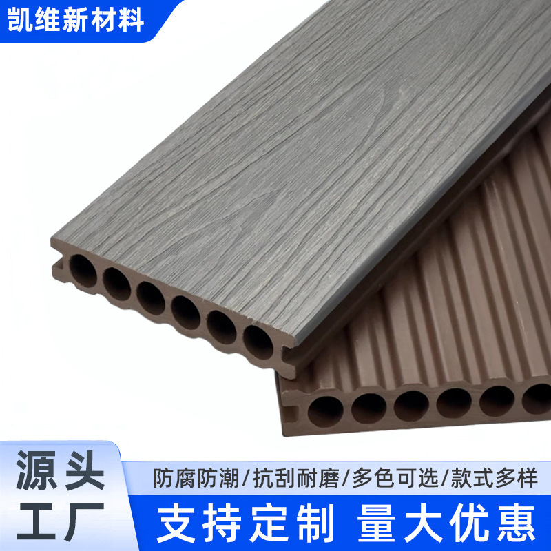 Customized Plastic Wood Flooring for Outdoor Courtyards, Terraces, Villas, and Balconies; Replacement Self-Install Anti-Corrosion and Sun-Resistant Wood-Plastic Wpc Flooring Customized Plastic Wood Flooring for Outdoor Courtyards, Terraces, Villas, and Balconies; Replacement Self-Install Anti-Corrosion and Sun-Resistant Wood-Plastic Wpc Flooring