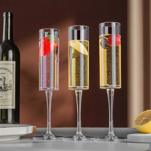 Amazon best-selling wholesale export foreign trade hand-painted personalized creative painted crystal glass red wine tall stem liquor