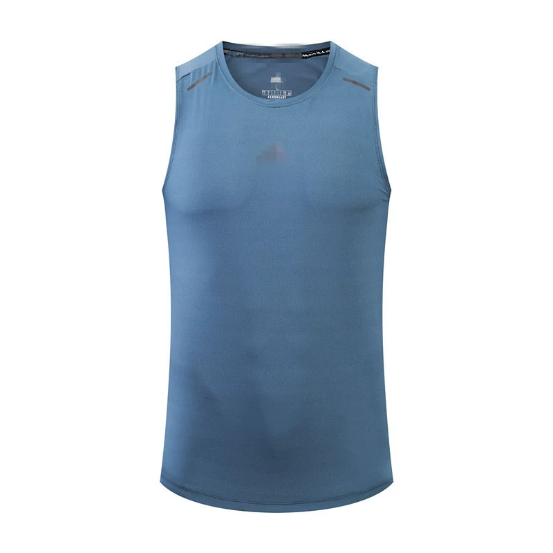 Сетчатый спортивный жилет для мужчин свободная футболка с круглым вырезом