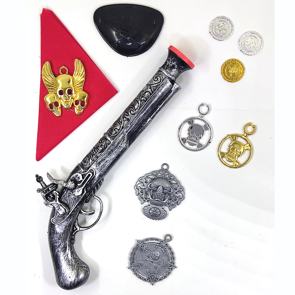 Juegos de rol para niños de Halloween Cosplay Juguetes Pirate Gun Toy Pitrate gun toy