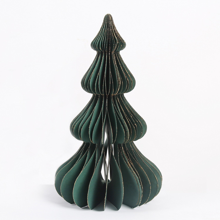 HW - B01 (30 cm cuatro capas de árbol de panal verde en polvo) - fusión de pegamento de doble cara