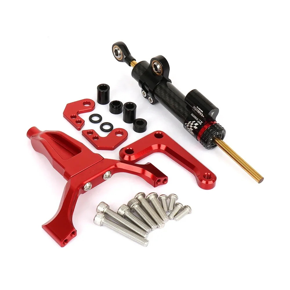 Yamaha YAMAHA MT09 2024-Handlebar Steering Stabilizer Titanium Ruler Damper Motorcycle Accessories