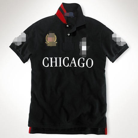 Cross-border Explosions Summer Men's Polo Shirt Lel Embroidered Big Horse City Casual plus size T-Shirt Polo Short Sleeve