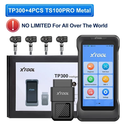 Xtool Tp300 Tpms Avtomobil diaqnostika alətləri - with-4-ts100pro-m