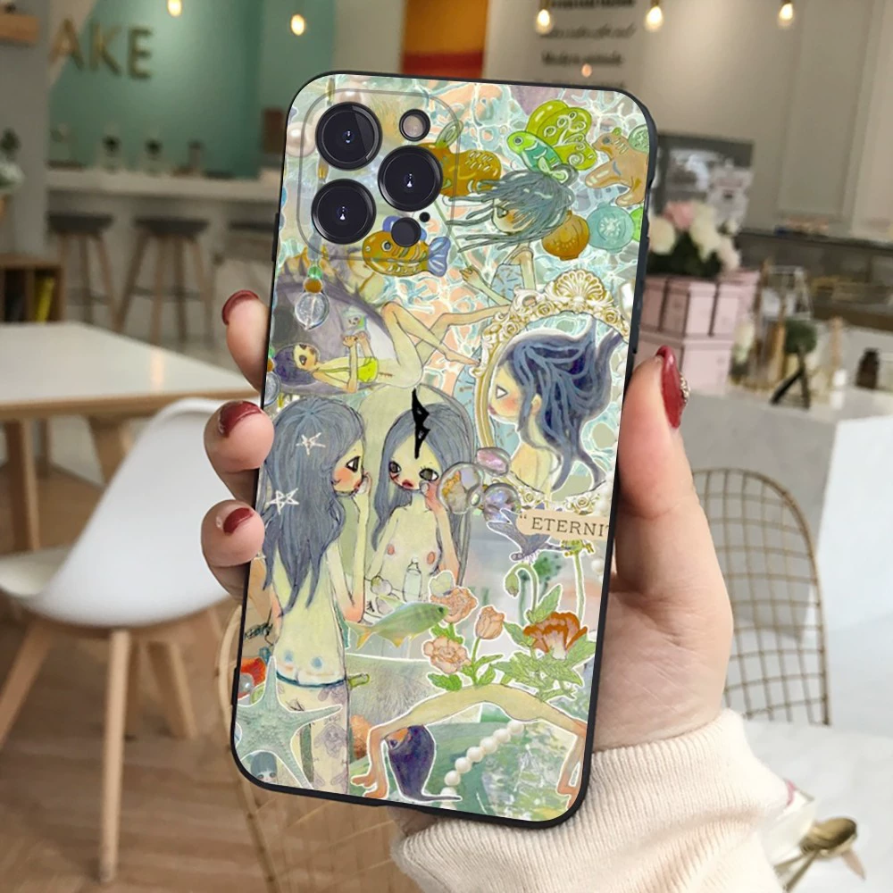Совместимый чехол для Apple мобильного телефона Aya Takano чехол для iPhone 14 11 12 13 mini Pro ma