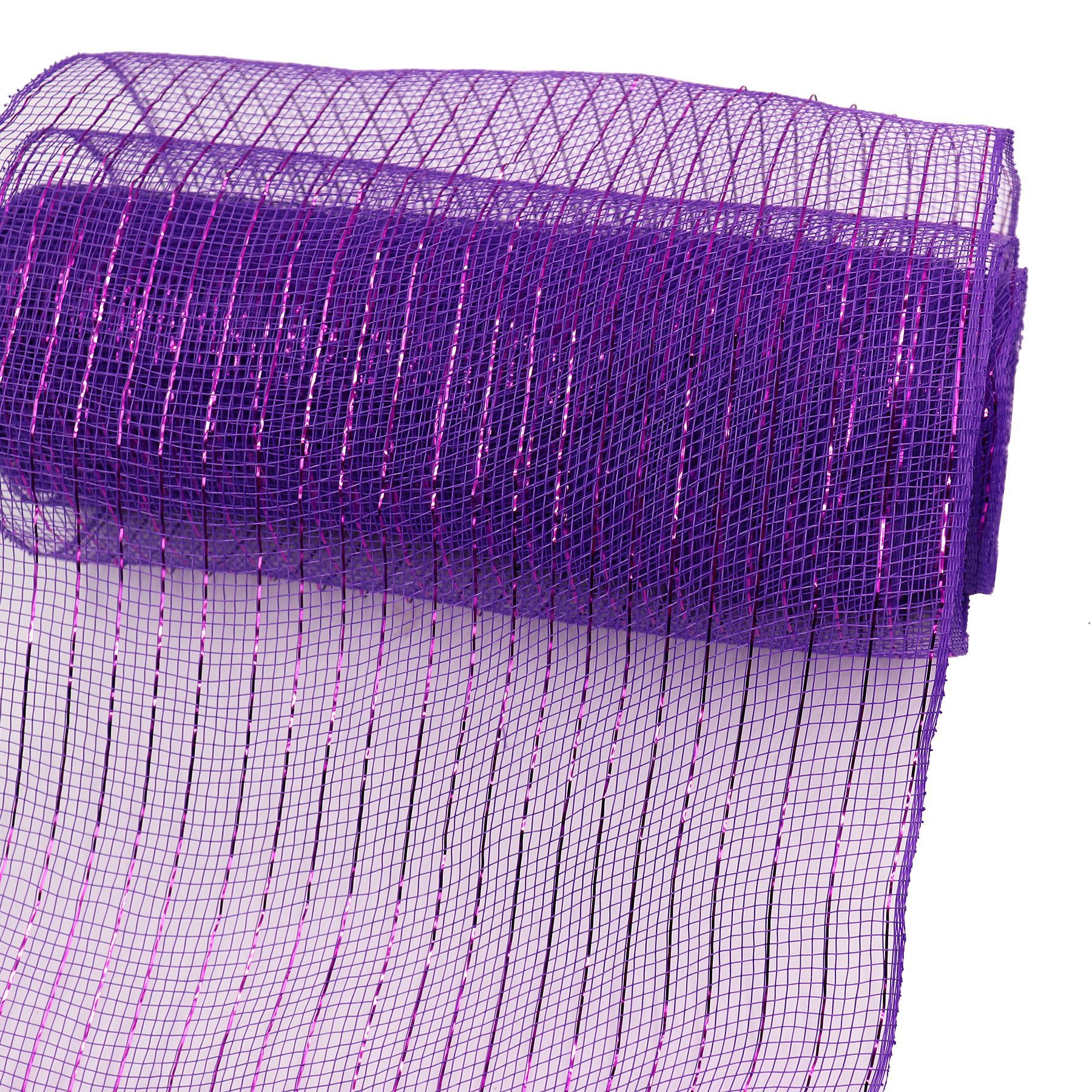 En stock al por mayor borde parrilla PP malla Navidad guirnalda haciendo guirnalda material decorativo malla Halloween