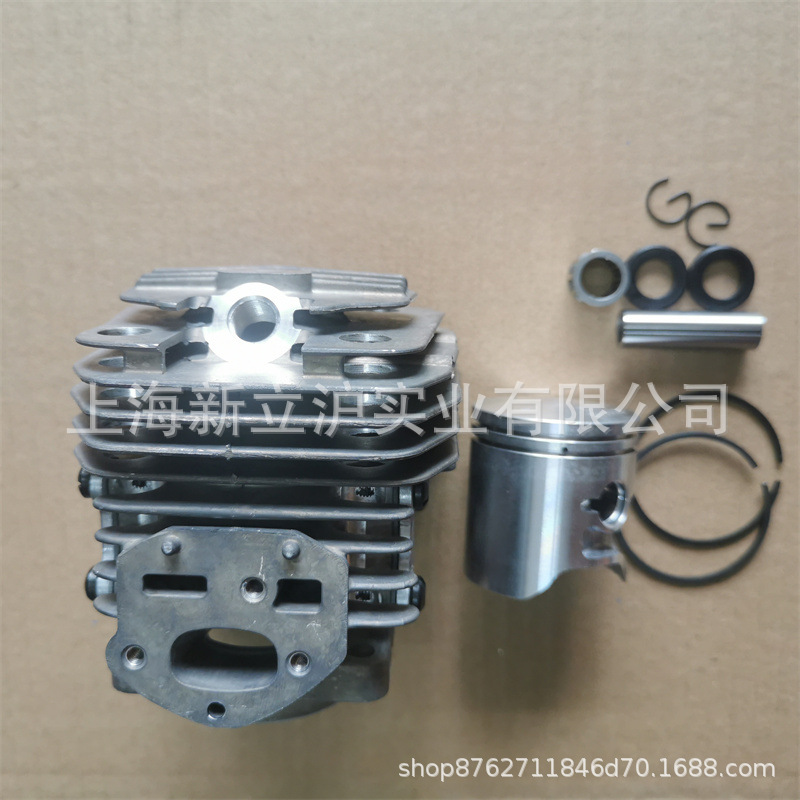 瑞典富世华胡斯华纳125伐木锯链锯油锯气缸活塞环缸套总成
