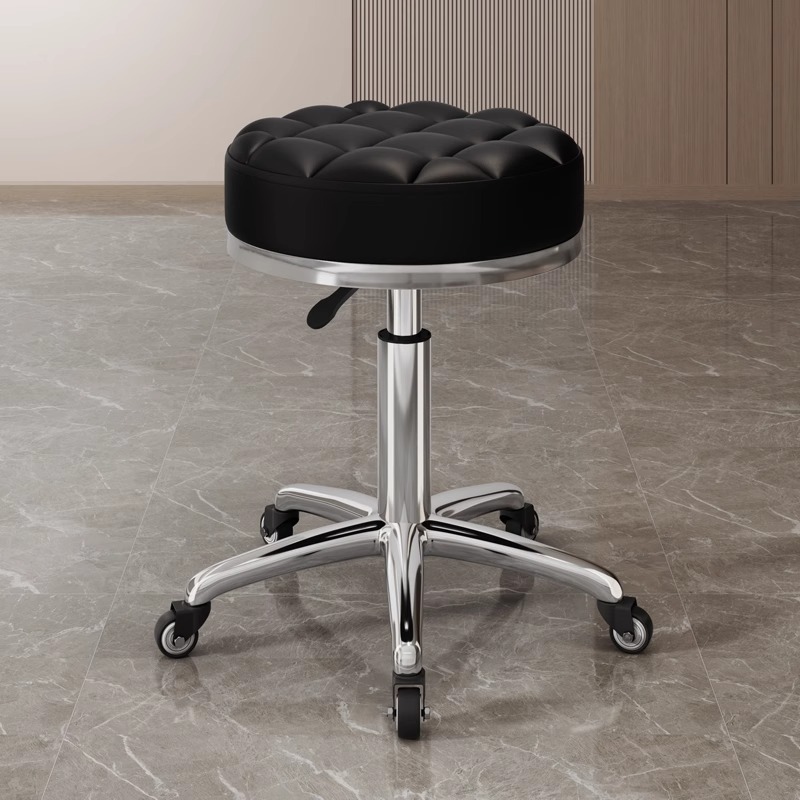 美容スツール、美容室専用昇降回転滑車、理髪用大型作業スツール、理髪店家庭用ネイリストチェア