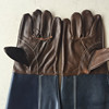 Cow Split Electric welding glove double-deck Velveteen Welder glove Labor insurance glove cowhide glove factory wholesale