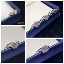 ֱ����؛���������ָ��� 925�y��䬔���ʯ�ʯ�^ 5mm 6mm 7mm