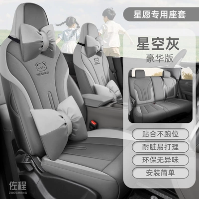 Accessories, Seat cushion, seat cover - little-dumb-bear-starry-sky-gray-deluxe-edition