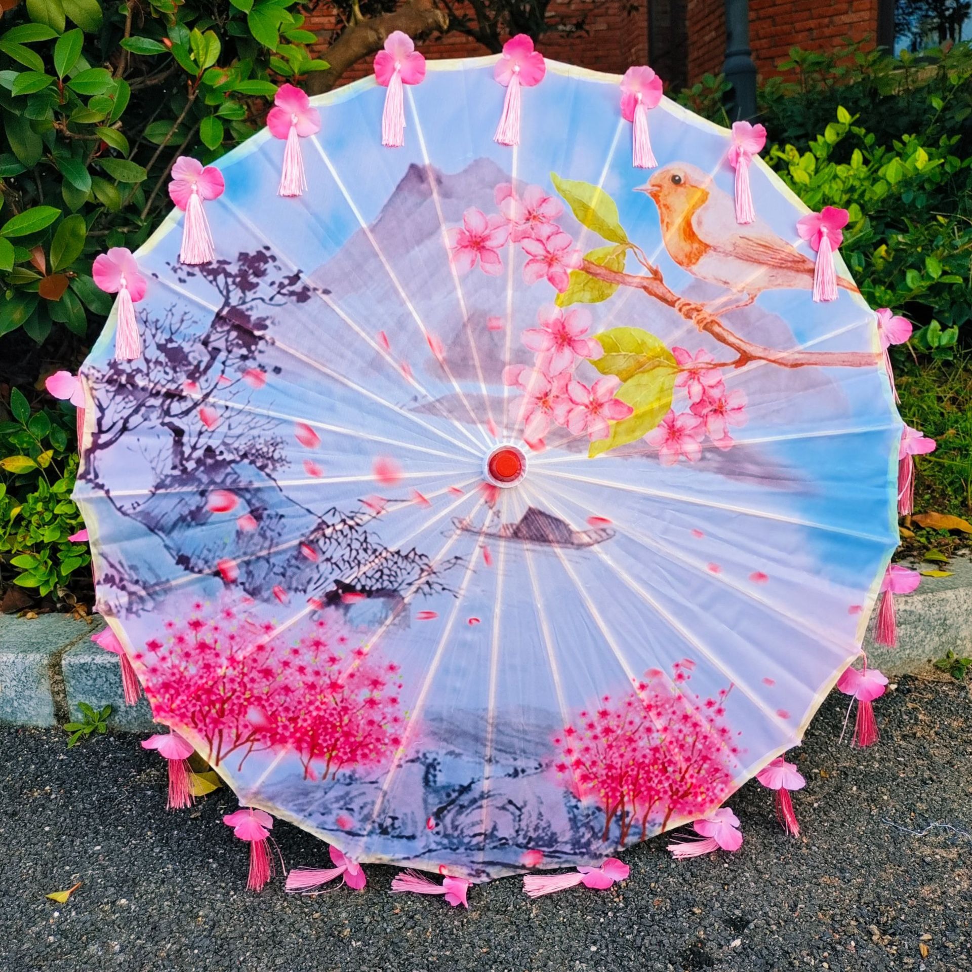 기산수수이 꽃잎우산